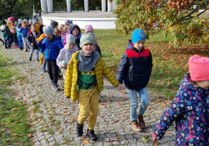 Klasa Ia i Ic szukają jesieni w Parku Julianowskim