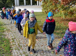 Klasa Ia i Ic szukają jesieni w Parku Julianowskim