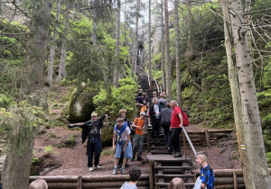 Wycieczka klas ósmych do Pragi.