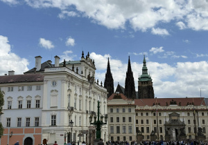 Wycieczka klas ósmych do Pragi.