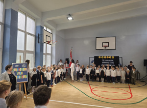 Ślubowanie klas pierwszych.