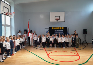 Ślubowanie klas pierwszych.