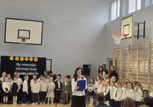Ślubowanie klas pierwszych.