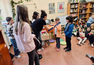 Pasowanie na Rycerzy Książek w naszej szkole
