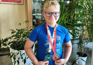 Piotrek i medal