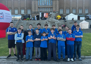 Gustaw Żuczkowski reprezentował Łódź podczas Mistrzostw Polski U13 w piłce wodnej