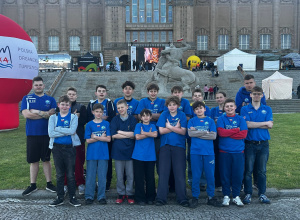 Gustaw Żuczkowski reprezentował Łódź podczas Mistrzostw Polski U13 w piłce wodnej