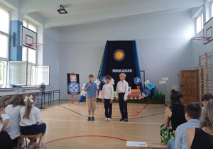 Uroczyste wręczenie nagród dla uczniów klas 1–7