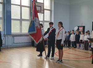 Ślubowanie uczniów klas pierwszych