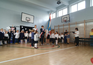 Ślubowanie uczniów klas pierwszych